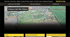 Desktop Screenshot of outpostpaintball.co.uk
